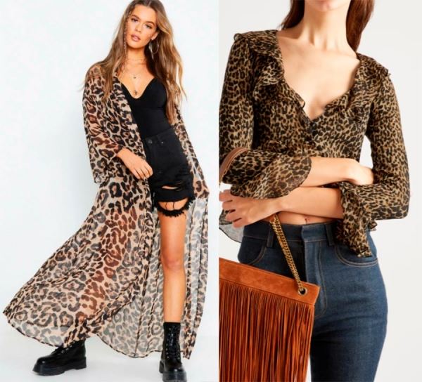 Как правильно носить леопардовый принт