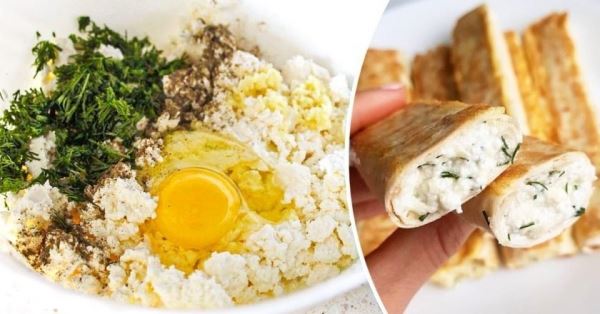 Лаваш с сыром и зеленью: закуска за считаные минуты