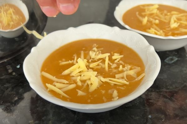 Низкокалорийный суп из кабачков